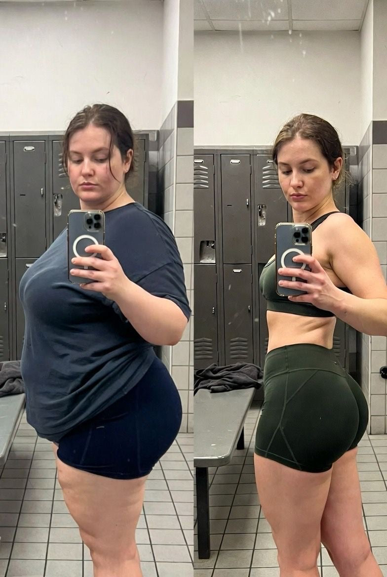 Person enjoying healthy Asian meal prep